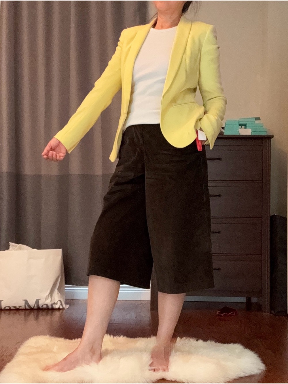 Rag & Bone Lemon Shawl Collar Blazer